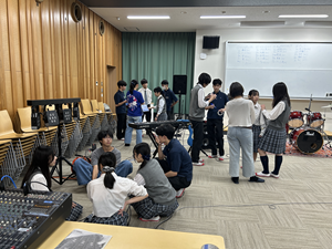 小石川との練習会 (シャッフルバンドごとに自己紹介)